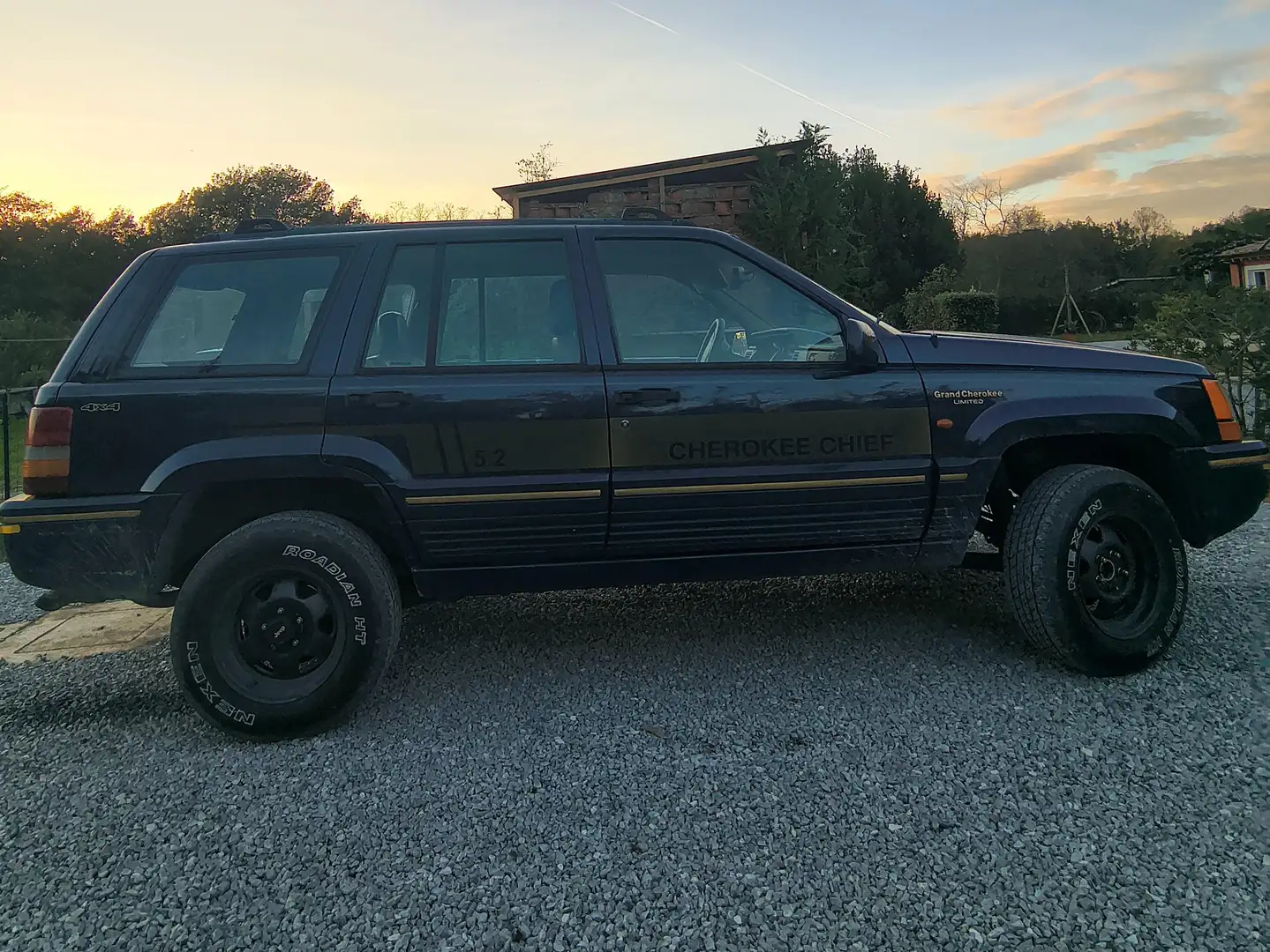 Jeep Grand Cherokee Grand Cherokee I 1993 5.2 Limited auto Azul - 1