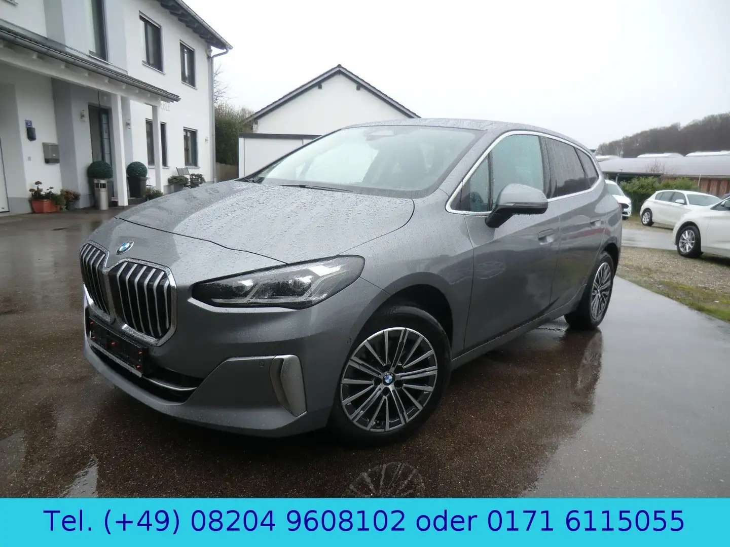 BMW 218 d Active Tourer  Luxury Line AHK / Memory Grijs - 1