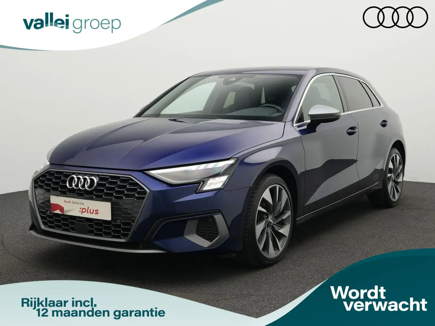 Audi A3 Sportback 35 TFSI 150 pk S-tronic S edition / S-Li Blauw - 1