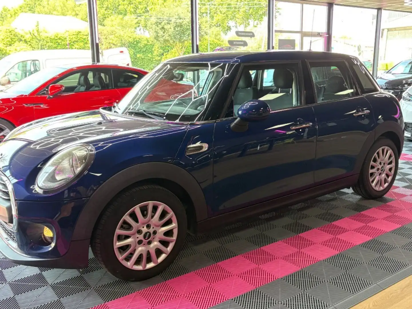 MINI One HATCH 5 PORTES Finition Chili 102 ch Radar AR ~ Clim Auto ~ Limiteur de vitesse Blu/Azzurro - 2