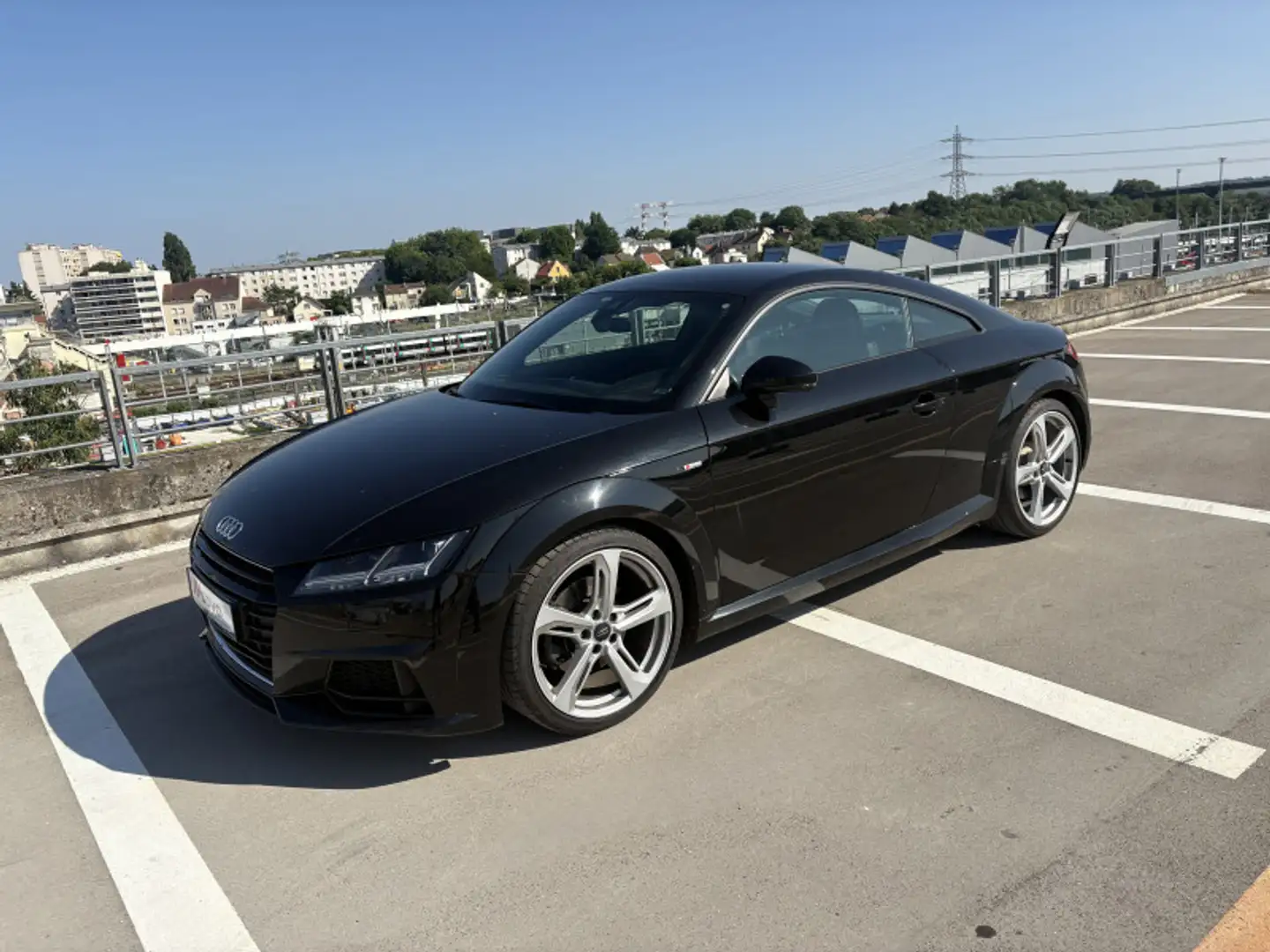 Audi TT 2.0 TFSI 230CH S LINE QUATTRO S TRONIC 6 Noir - 2