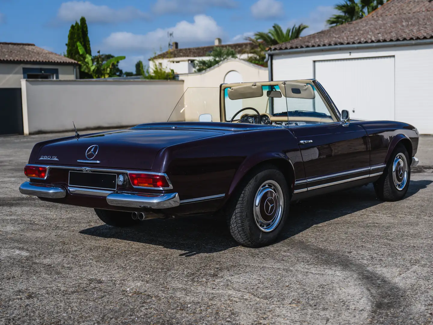 Mercedes-Benz 280 SL Pagode Czerwony - 2