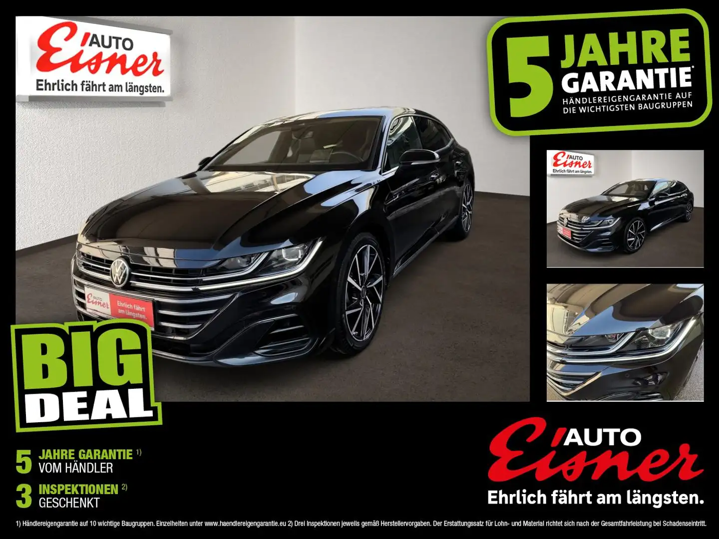 Volkswagen Arteon SB R-Line 2.0 TDI 4Motion DSG Business Premium Pak Schwarz - 1