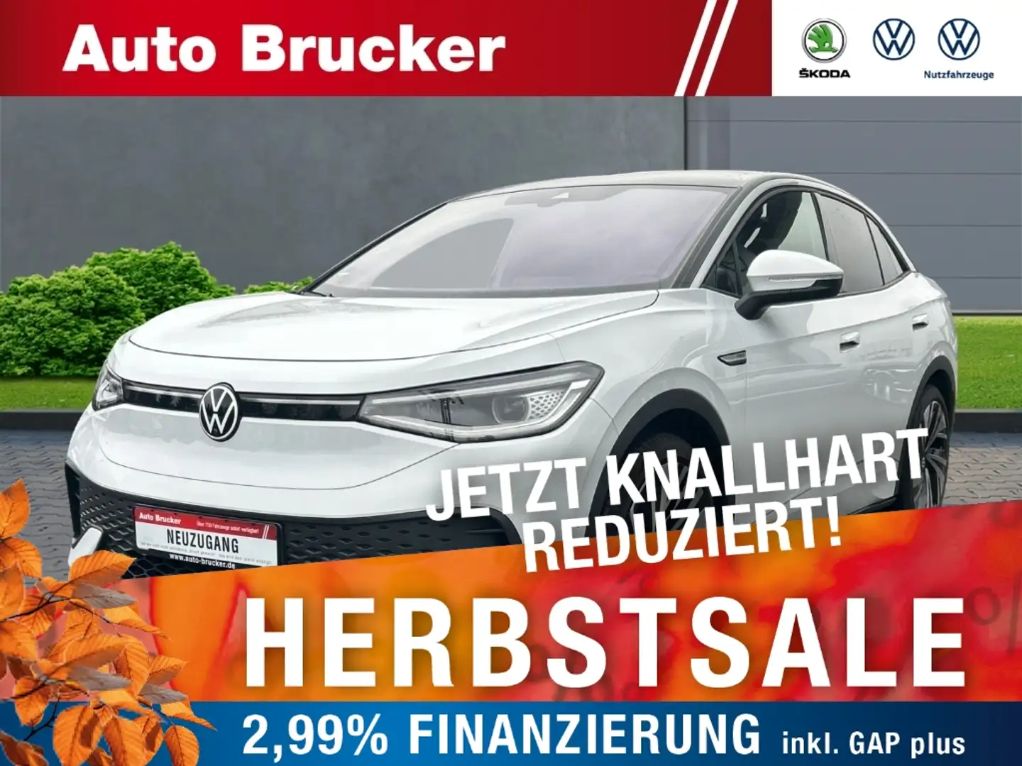 Volkswagen ID.5 Pro Performance Batterie-Zertifikat+LED+AHK+Navi+S Blanc - 1