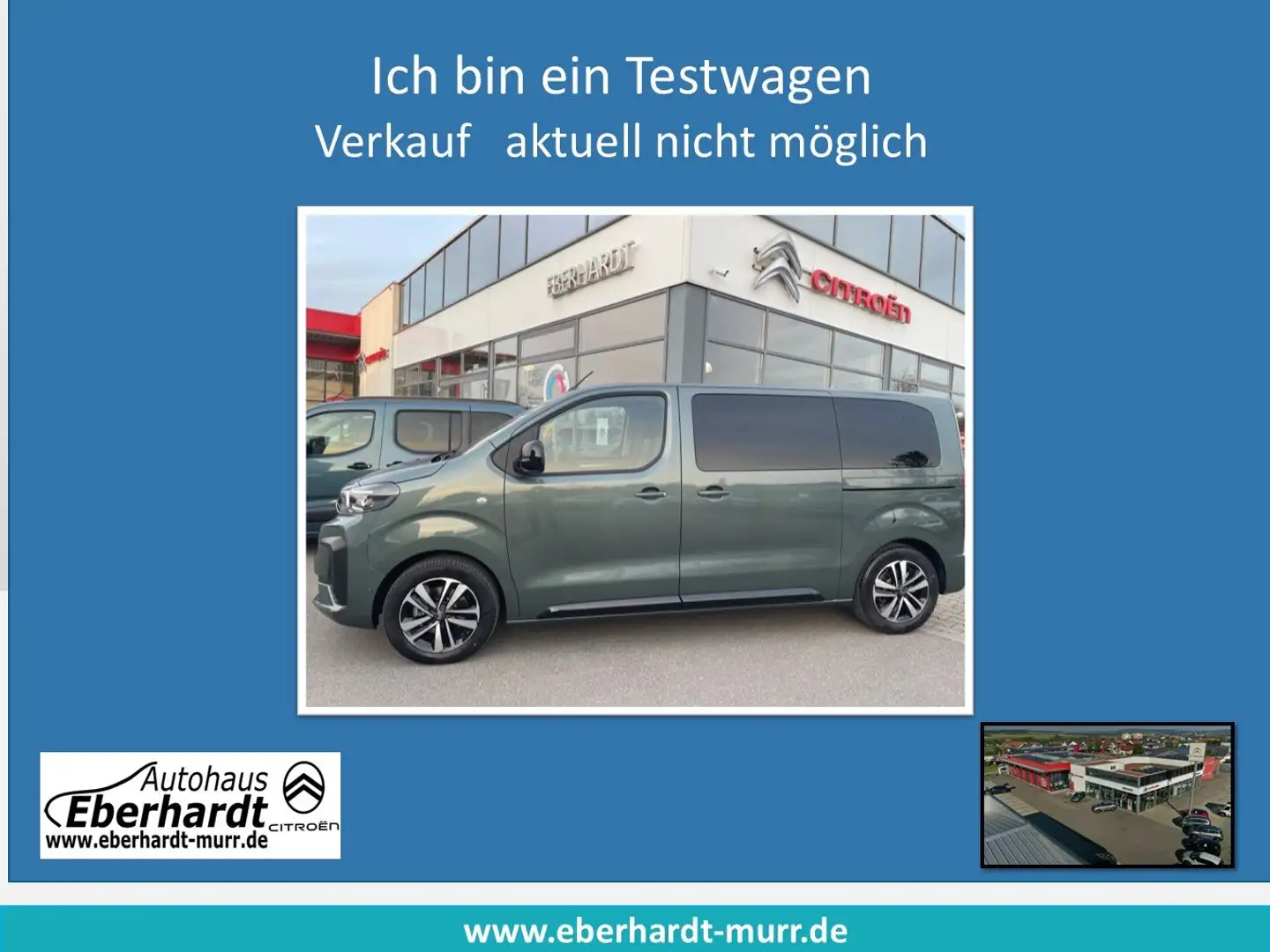 Citroen Spacetourer Blue HDI 180 EAT8 Plus M Grün - 2