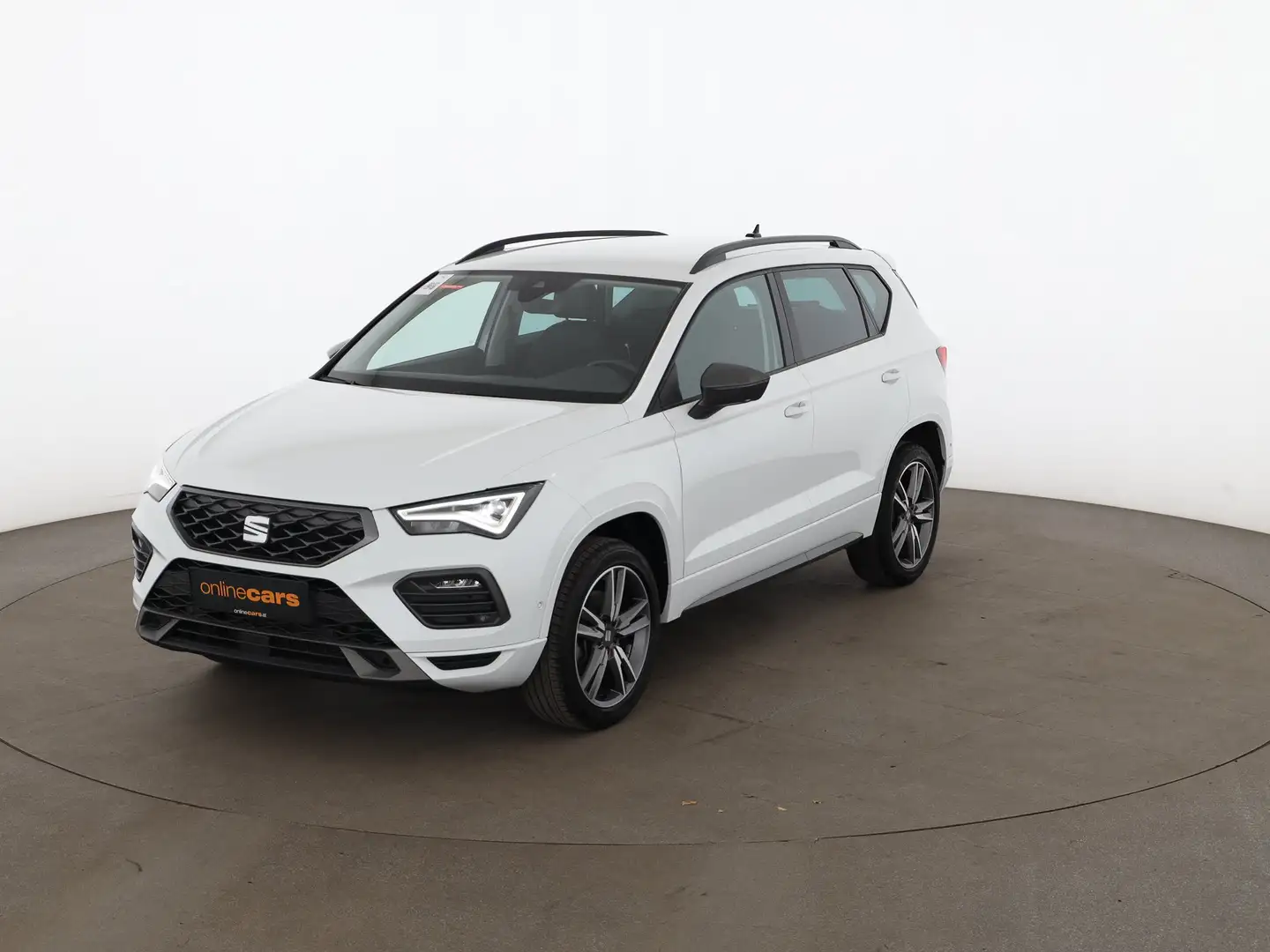 SEAT Ateca 2.0 TDI FR Aut LED RADAR NAVI R-CAM ASSIST Weiß - 2