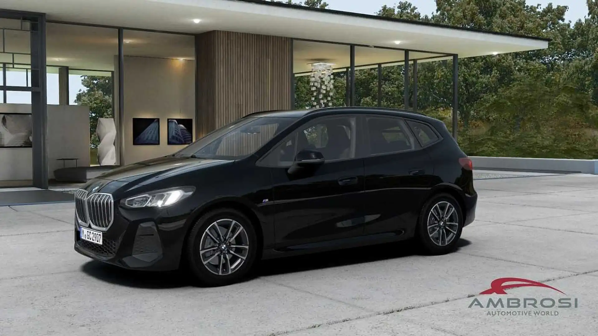 BMW 218 Active Tourer 218d Active Tourer Msport Zwart - 1