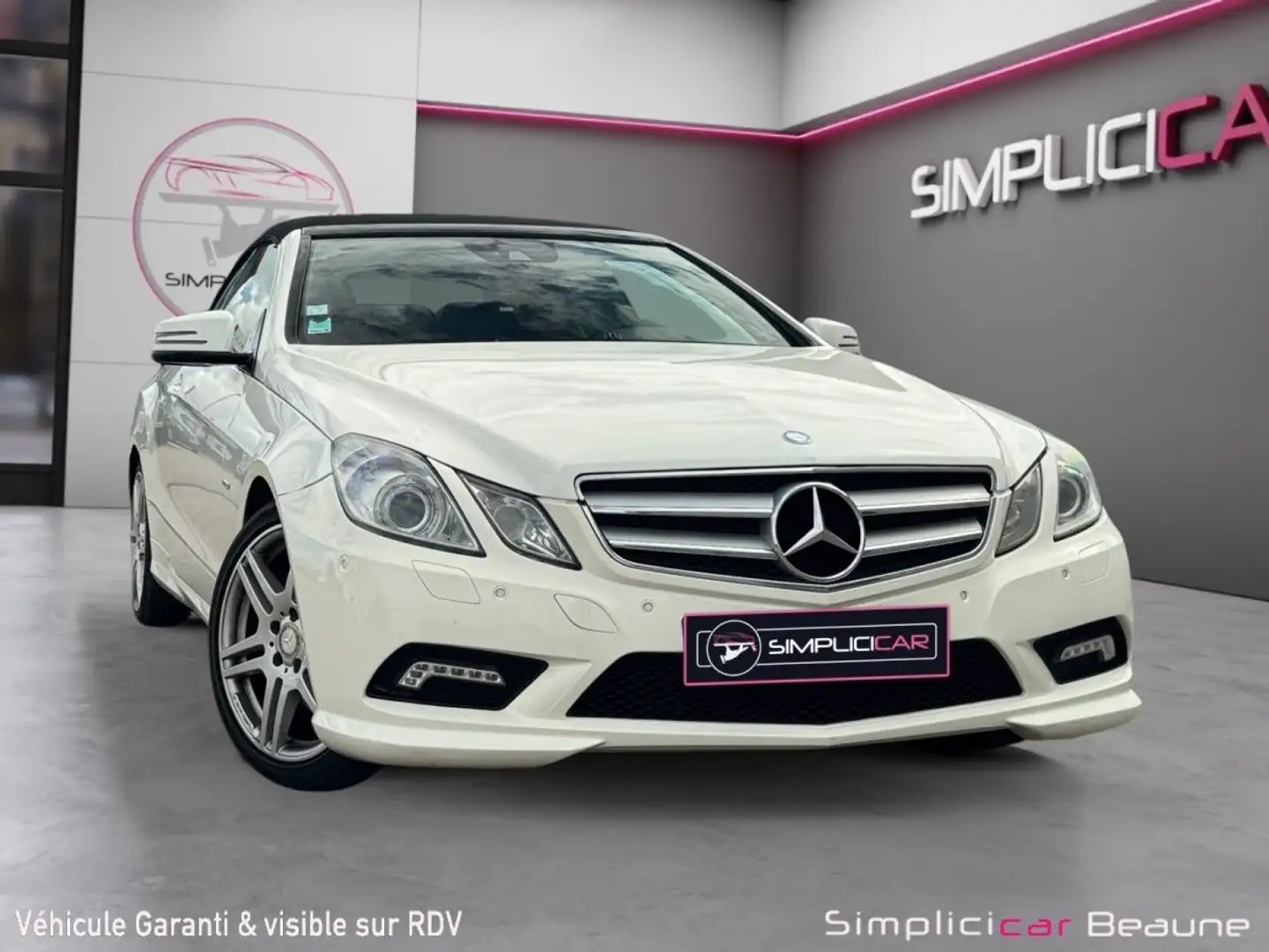 Mercedes-Benz E 350 COUPE 350 CDI BlueEfficiency Executive A Blanc - 1