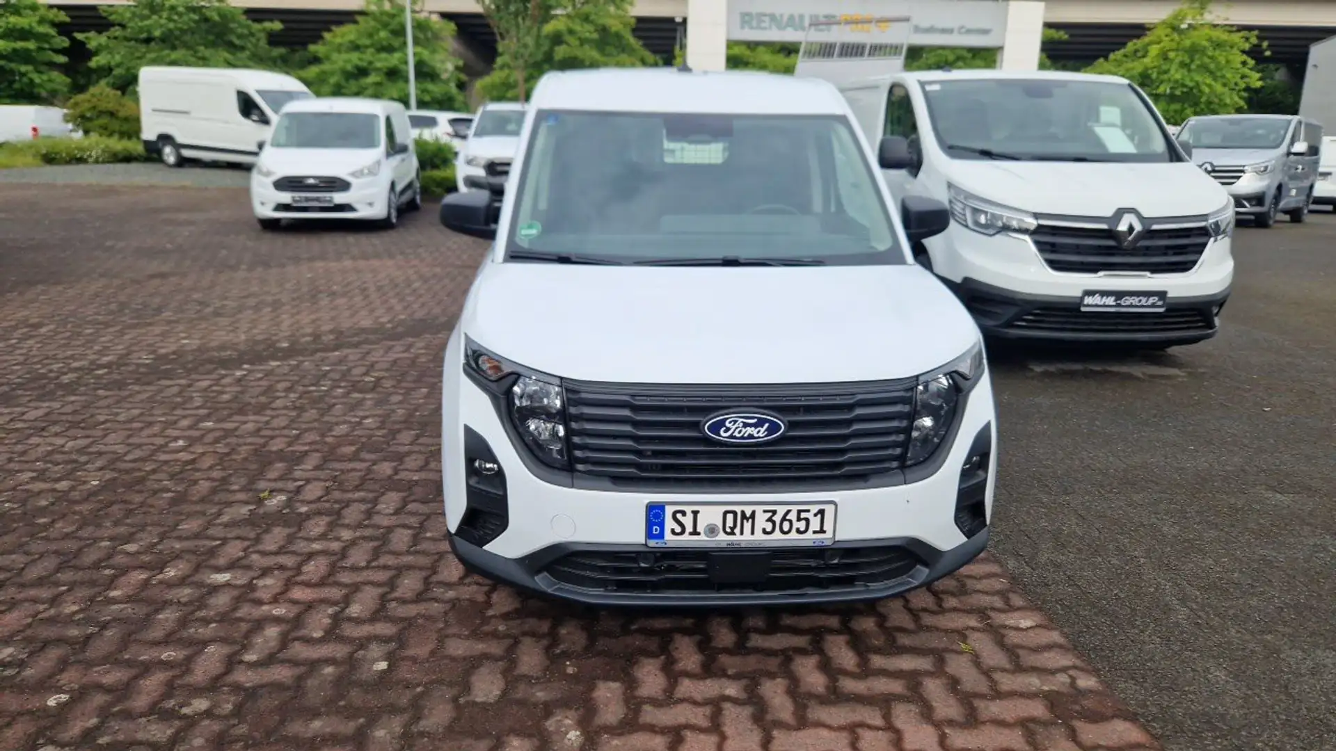 Ford Transit Courier Trend DAB RFK Klima PDC Blanc - 2