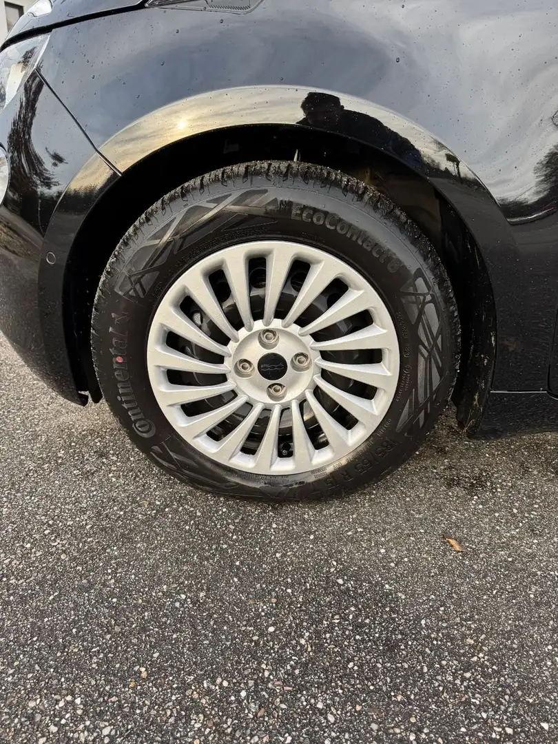 Fiat 500e 500 e Basis Schwarz - 2