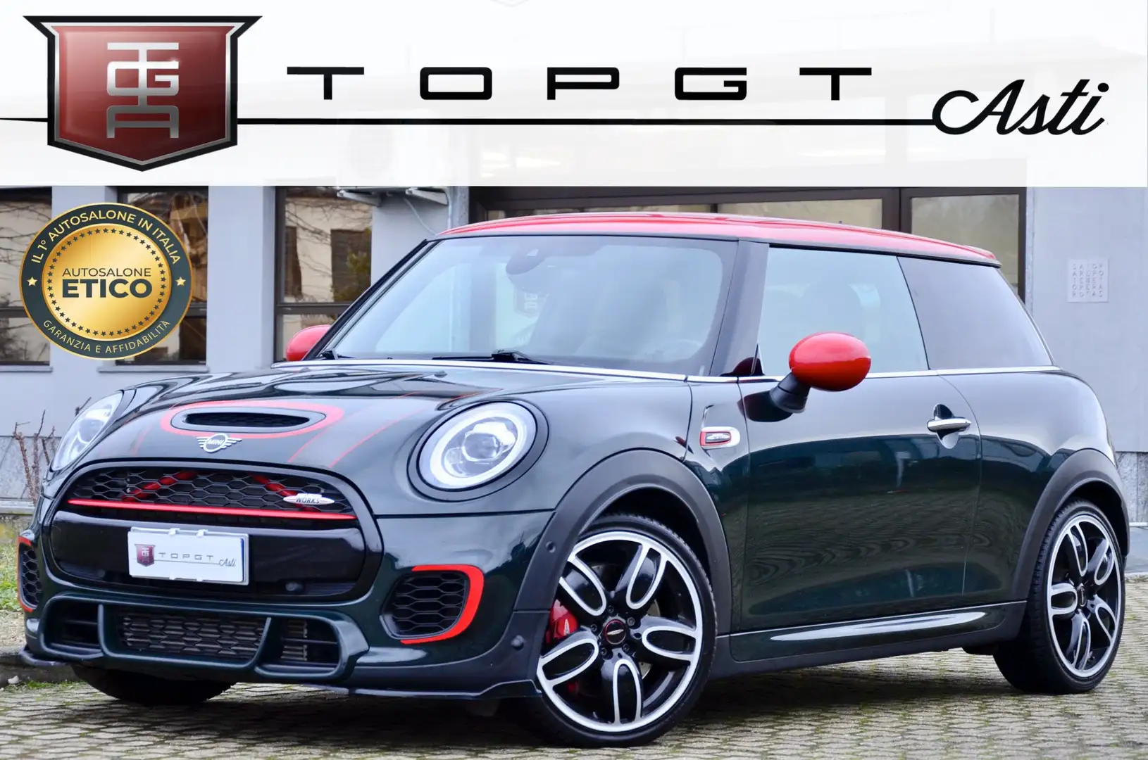 MINI John Cooper Works 3p 2.0 John Cooper Works Pro 231cv auto PERMUTE Verde - 1