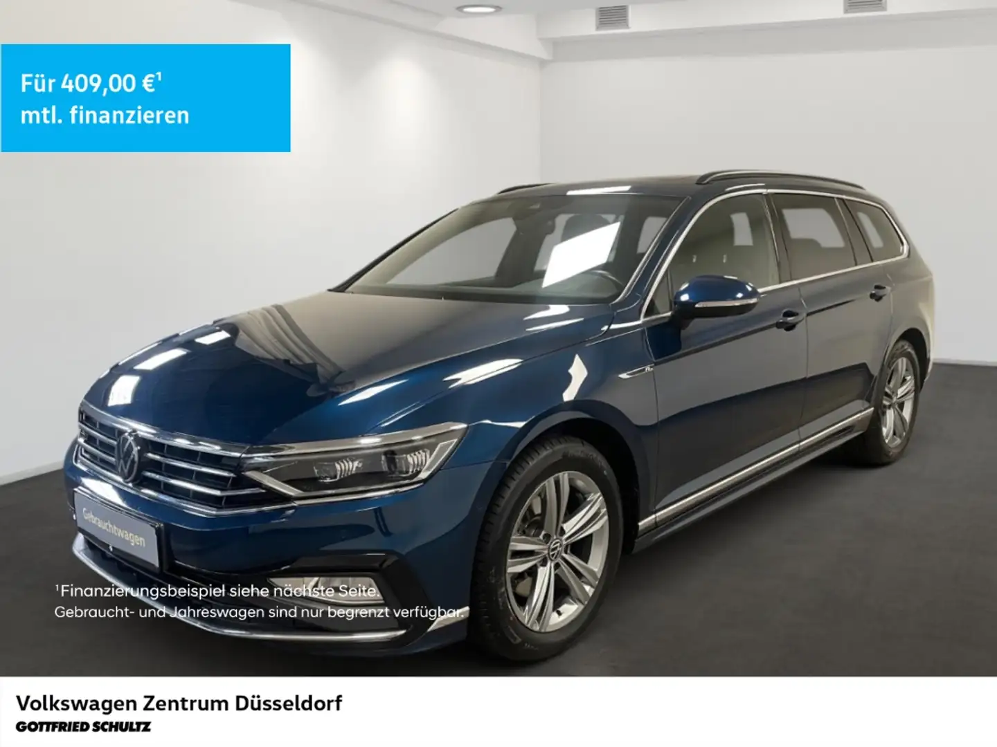 Volkswagen Passat Variant 2.0 TDI DSG Business Navigation Blau - 1