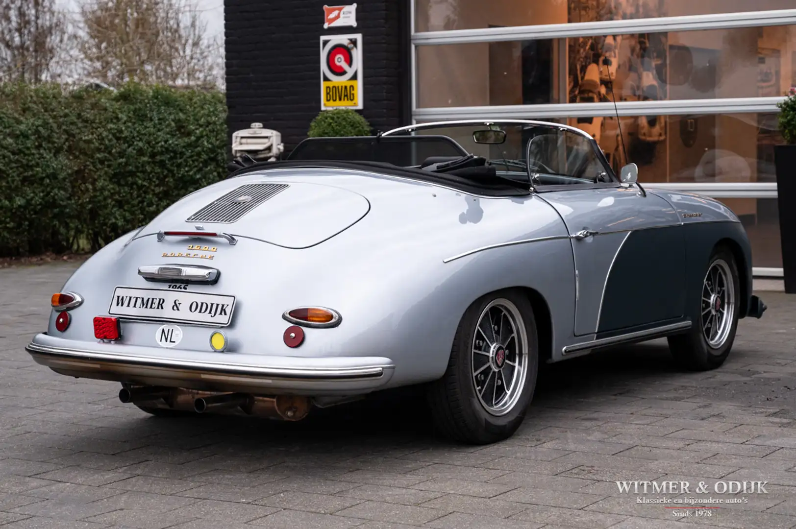 Porsche 356 Speedster Recreation nieuwe motor Plateado - 2