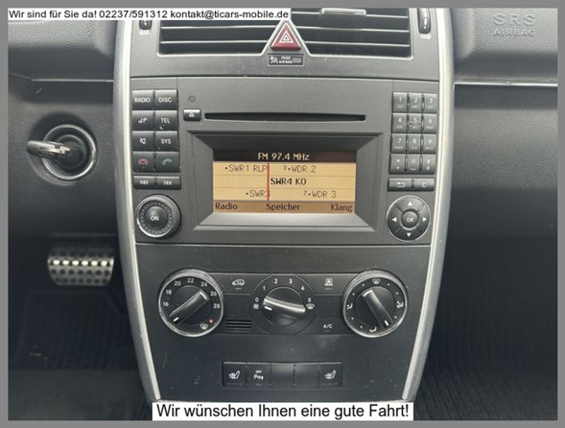Mercedes-Benz B 160 Autotronic *2.Hand,PDC,Klima,SHZ,Bluetooth* — photo 11