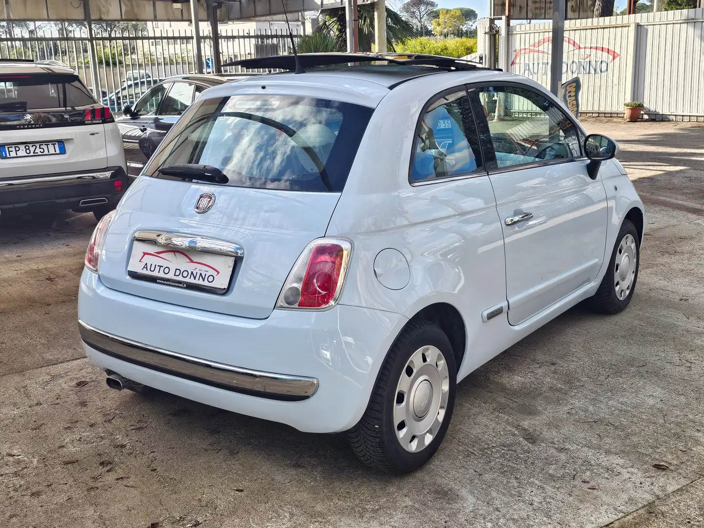Fiat 500 500 1.2 Lounge 69cv Blu/Azzurro - 2