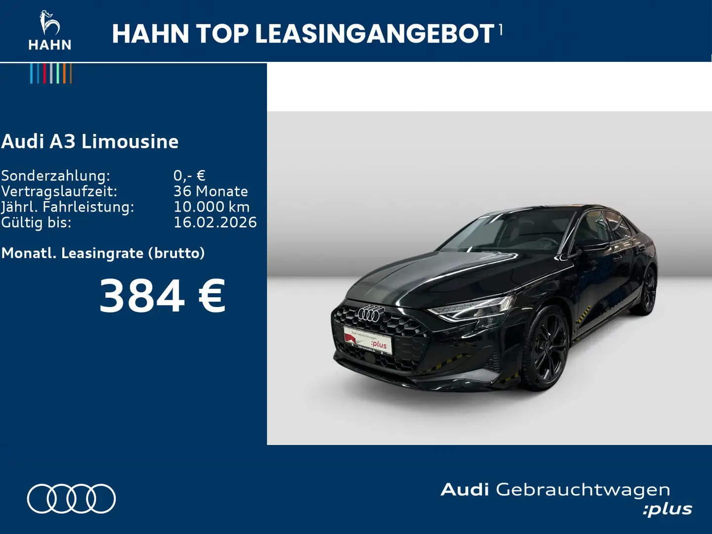 Audi A3 35 TFSI AHK Carplay Virtual Navi Si Schwarz - 2