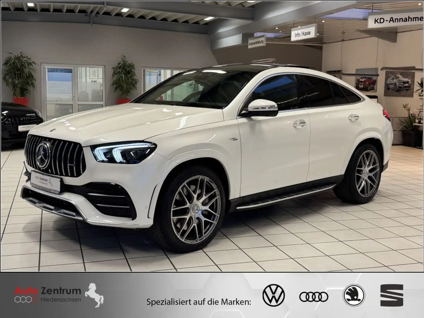 Mercedes-Benz GLE 53 AMG GLE-Coupe 53 4M AMG Speedshift TCT BURMESTER Blanc - 1