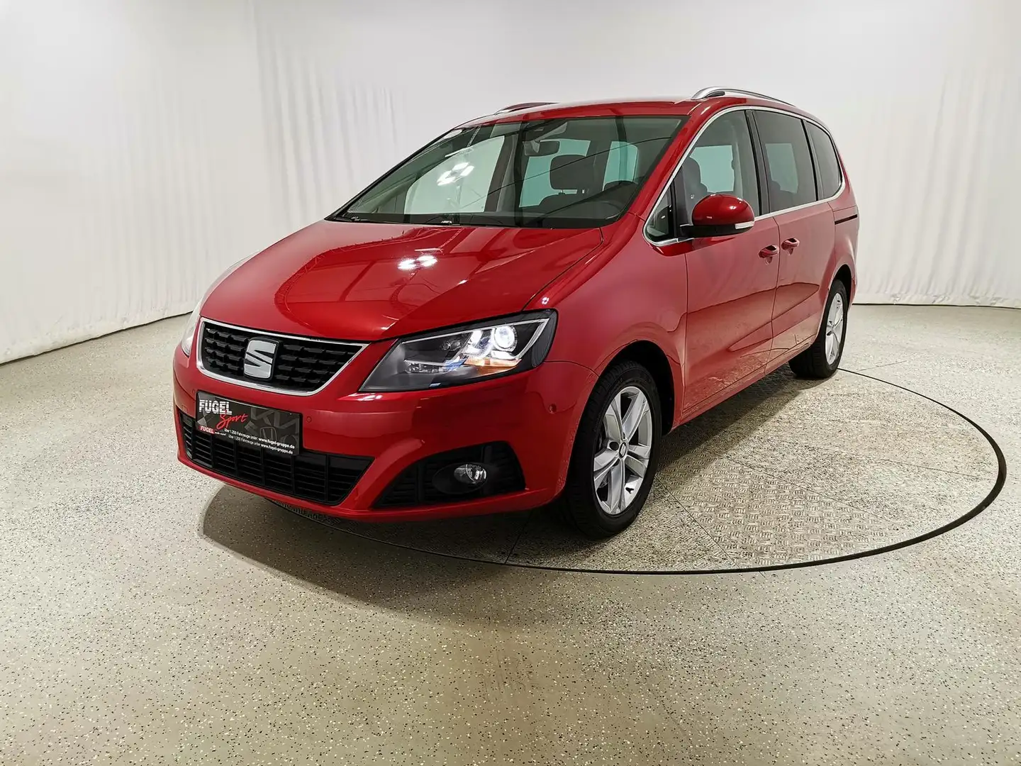 SEAT Alhambra 1.4 TSI DSG Xcellence Winter|Xen.|Navi|ACC Rouge - 2