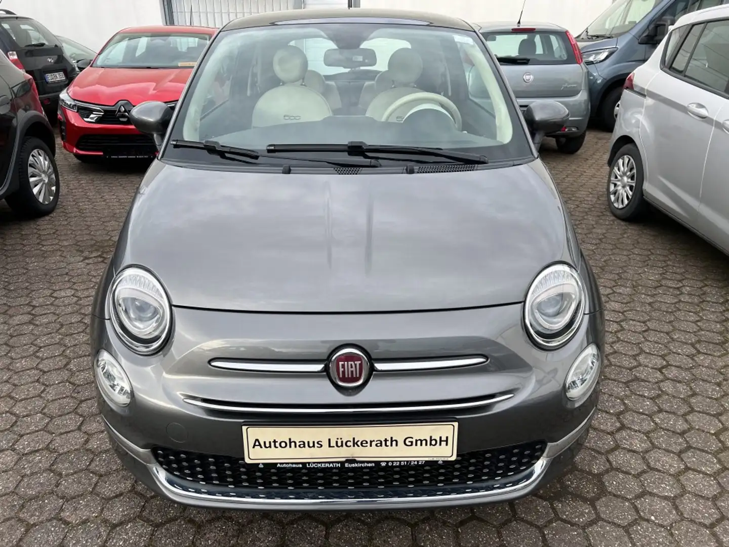 Fiat 500 500 1.2 8V Lounge Grigio - 2