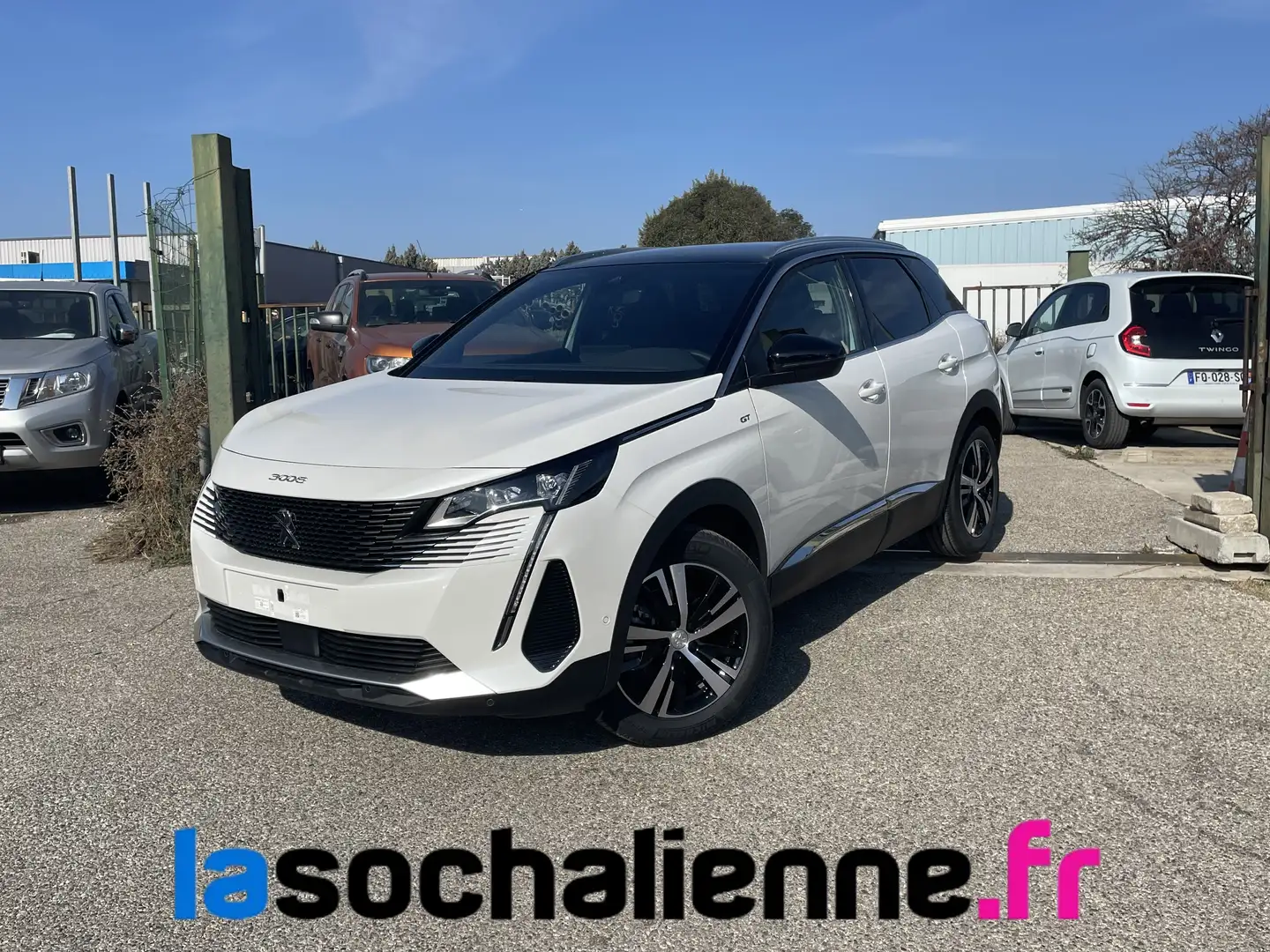 Peugeot 3008 Puretech 130ch S\u0026amp;S EAT8 GT Blanc - 1