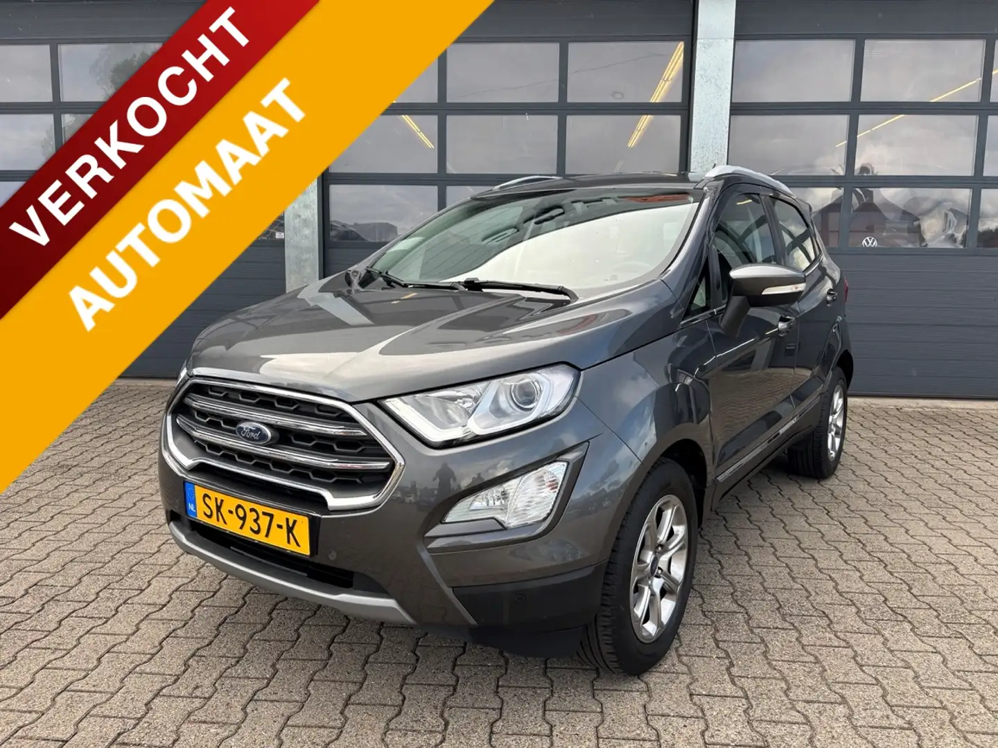 Ford EcoSport 1.0 EcoBoost 125pk Titanium Automaat Grijs - 1
