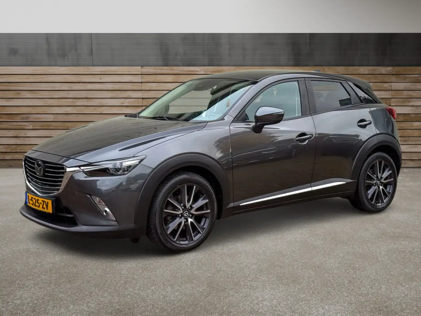Mazda CX-3 2.0 SkyActiv-G 150 GT-M 4WD * LEER * AUTOMAAT * ST Grijs - 2