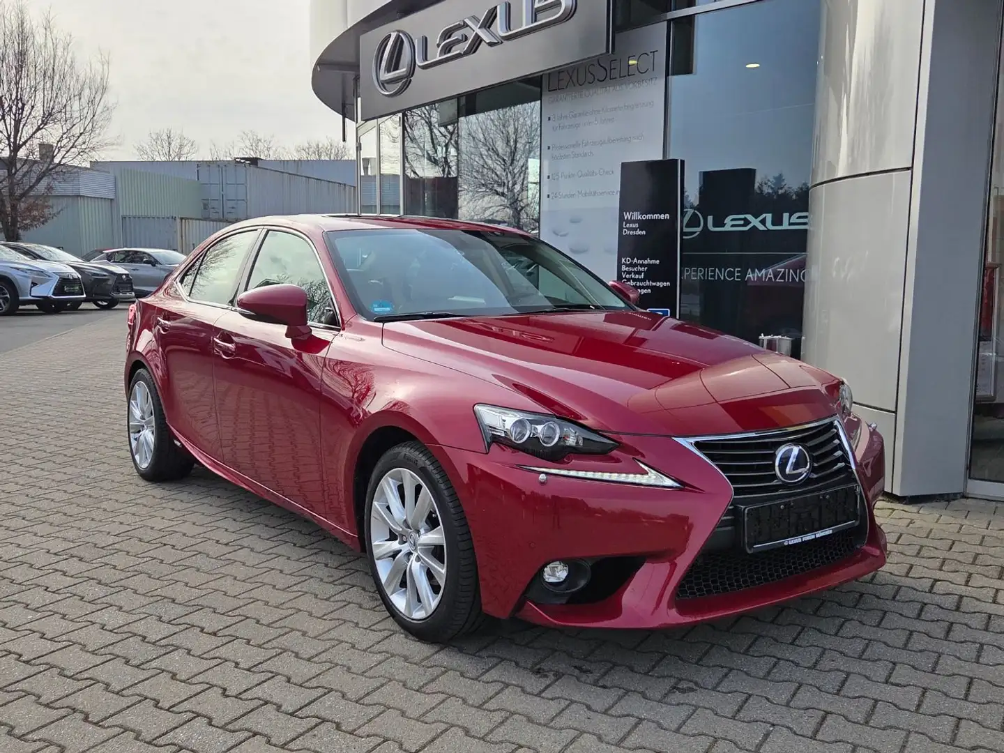 Lexus IS 300 h Executive Navi Schiebedach Rot - 2