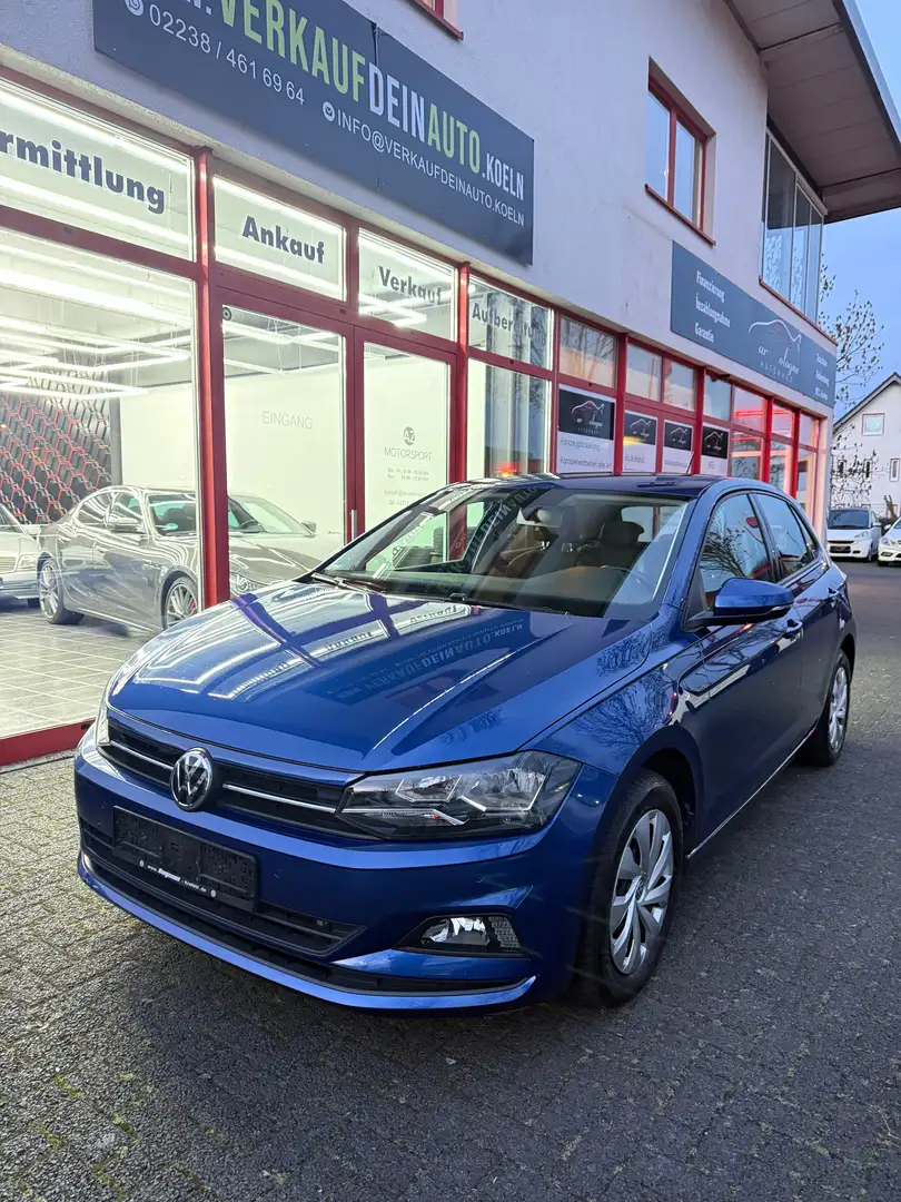 Volkswagen Polo Comfortline, Navi,DSG,Sitzheizung, Bleu - 1