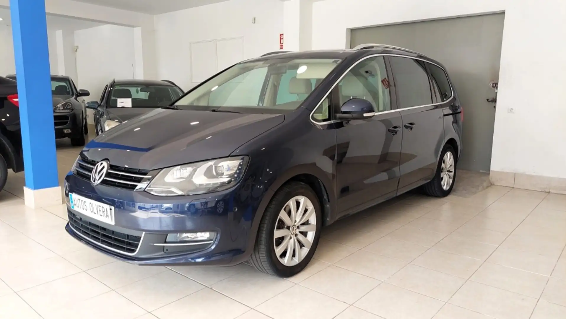Volkswagen Sharan 2.0TDI Advance BMT DSG 177 Bleu - 1