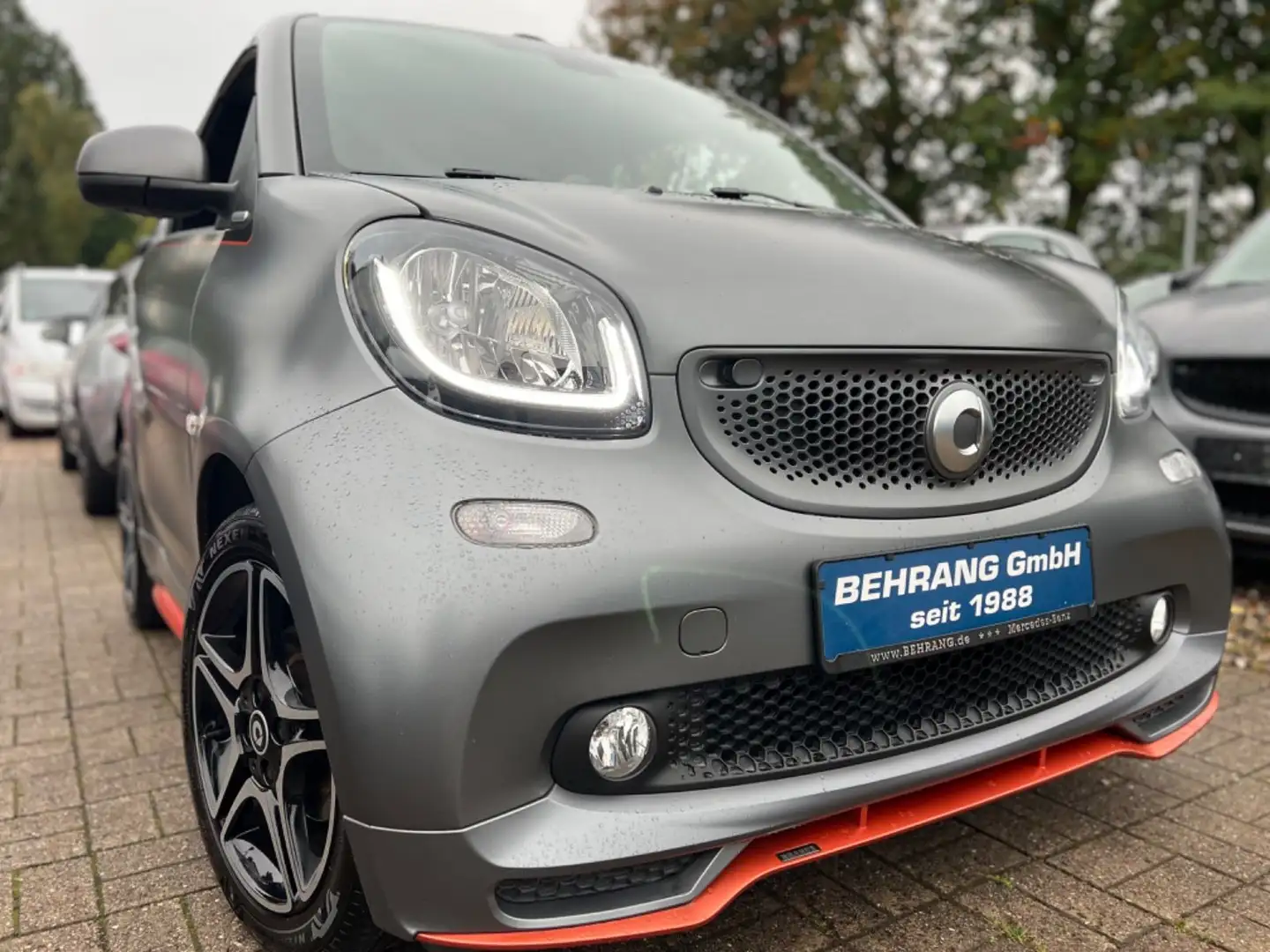 smart forTwo CABRIO*BRABUS*TAILOR-MADE ASPHALTGOLD* Gris - 2