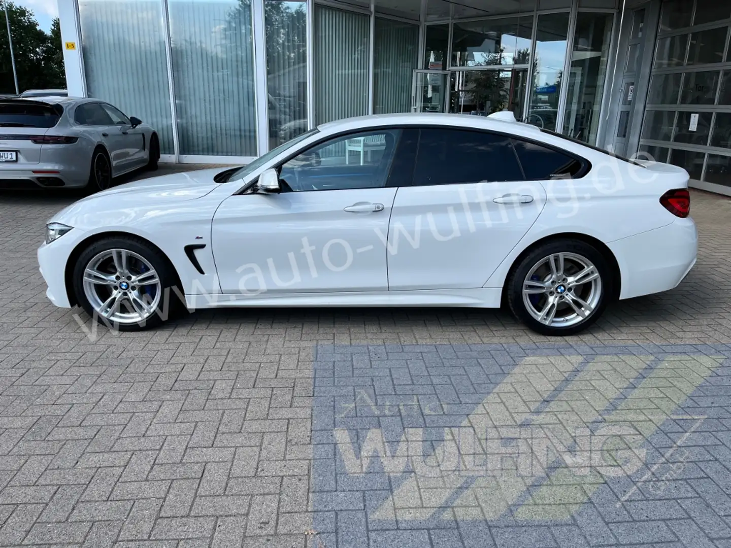 BMW 420 d M-Sport Autom. LED Navi 2. Hand Weiß - 2