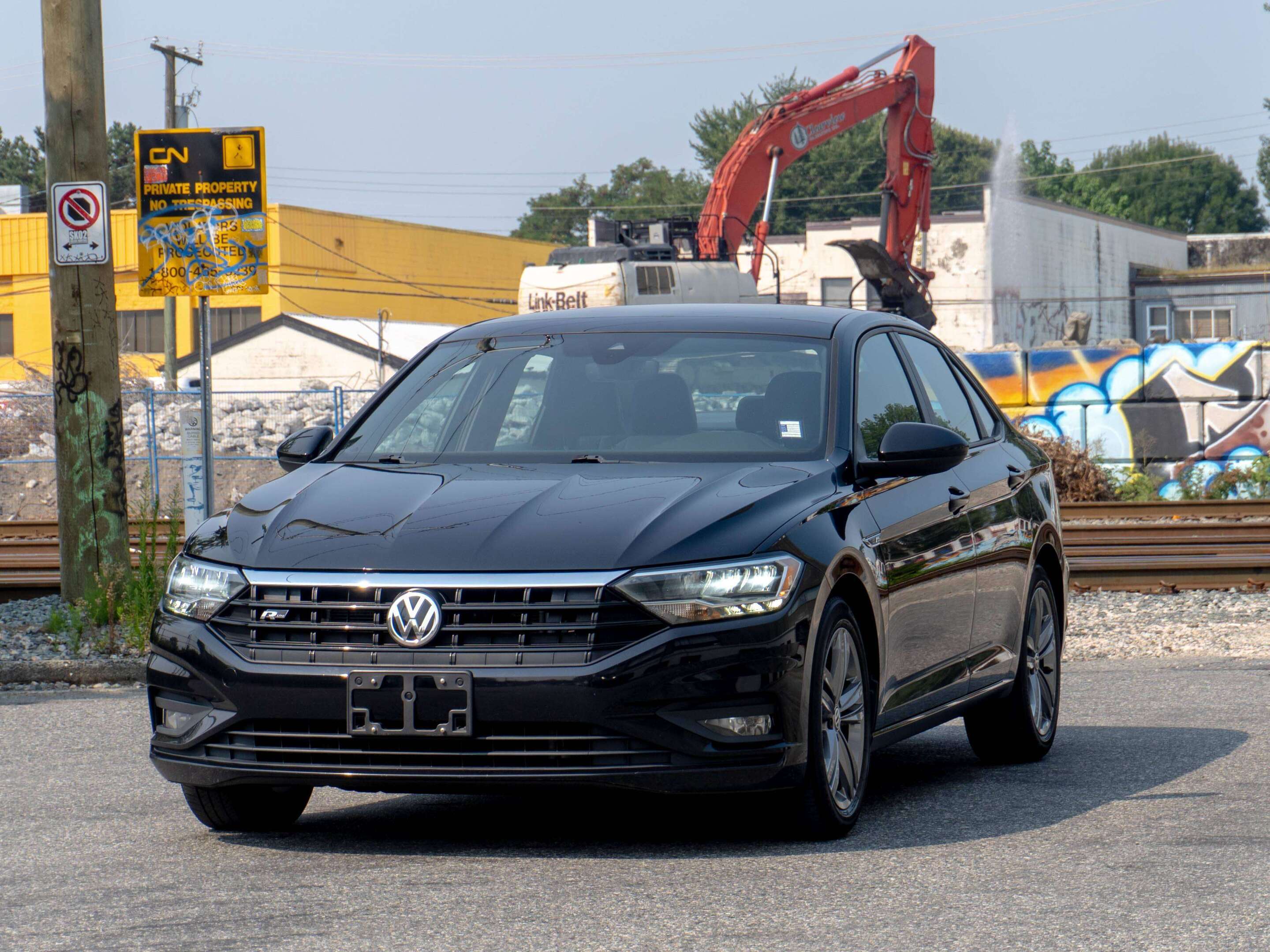 Black 2019 Volkswagen Jetta Sedan Manual