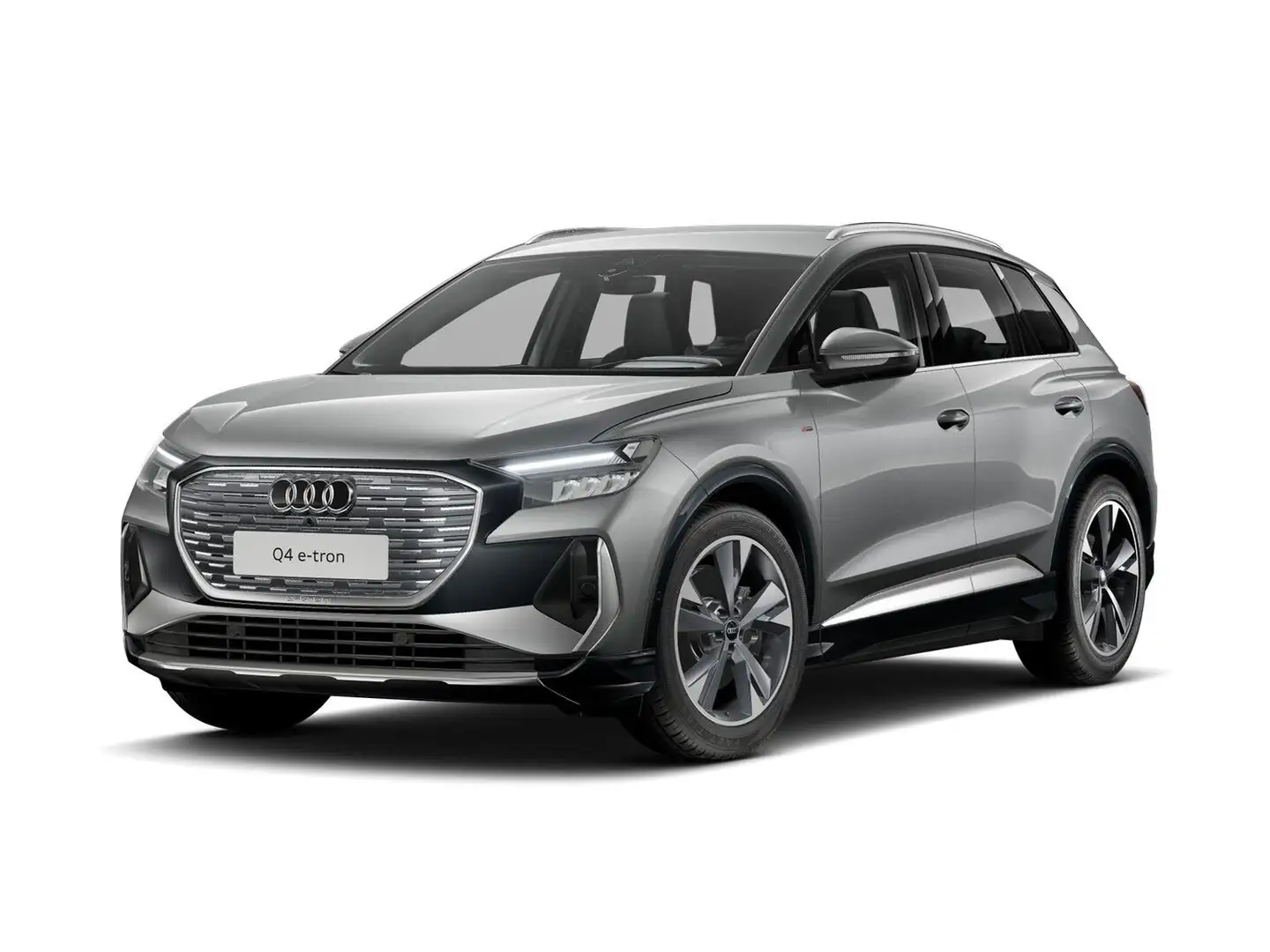 Audi Q4 e-tron 50 s line edition quattro Gris - 1