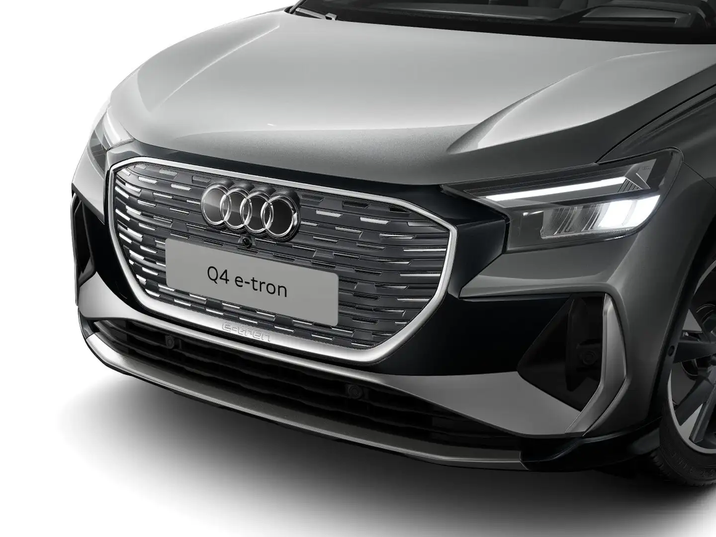 Audi Q4 e-tron 50 s line edition quattro Gris - 2