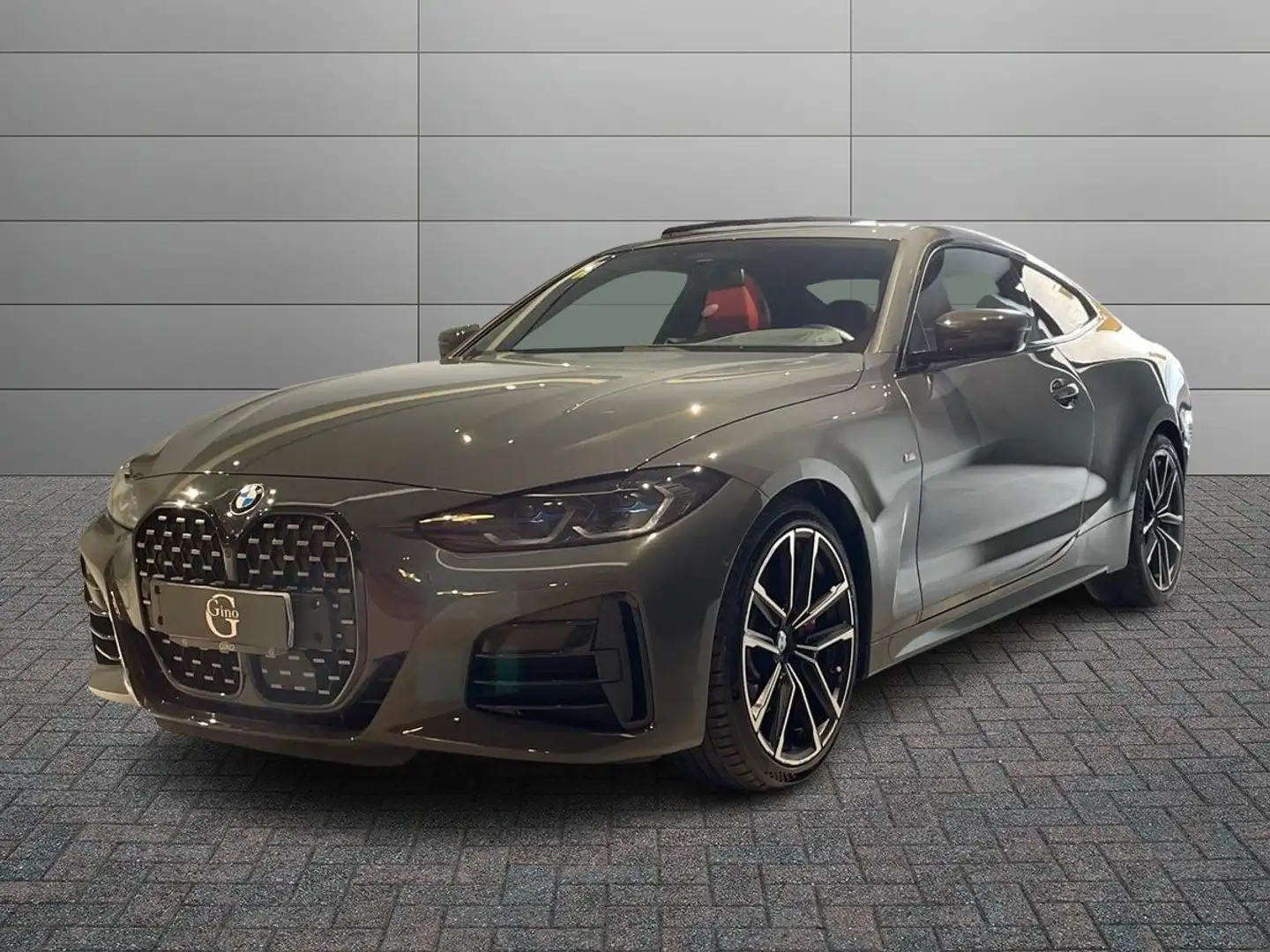 BMW 440 M440d Coupe mhev 48V xdrive auto Grijs - 1