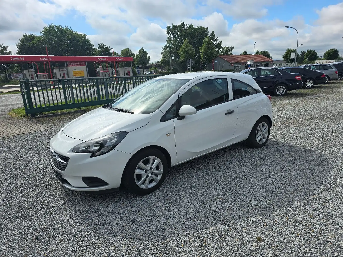 Opel Corsa E Selection TÜV NEU Weiß - 1