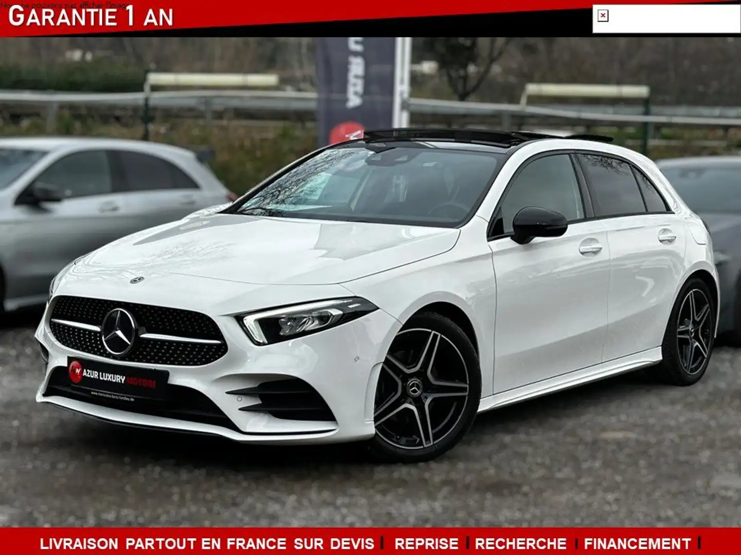 Mercedes-Benz A 200 IV 200 AMG LINE 7G-DCT Blanc - 1