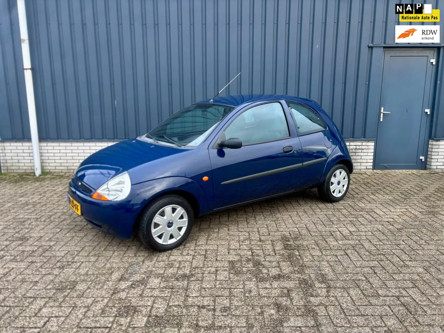 Ford Ka/Ka+ 1.3 Cool & Sound*Airco*Volledig Onderhouden* Blau - 1