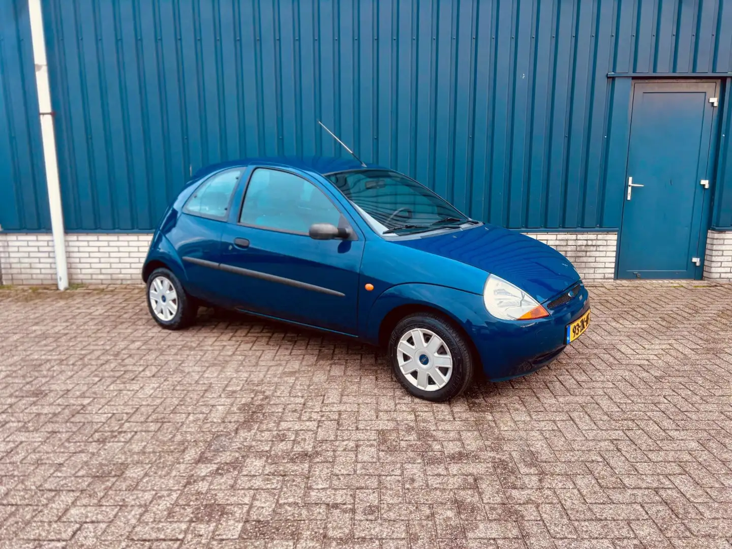 Ford Ka/Ka+ 1.3 Cool & Sound*Airco*Volledig Onderhouden* Blau - 2