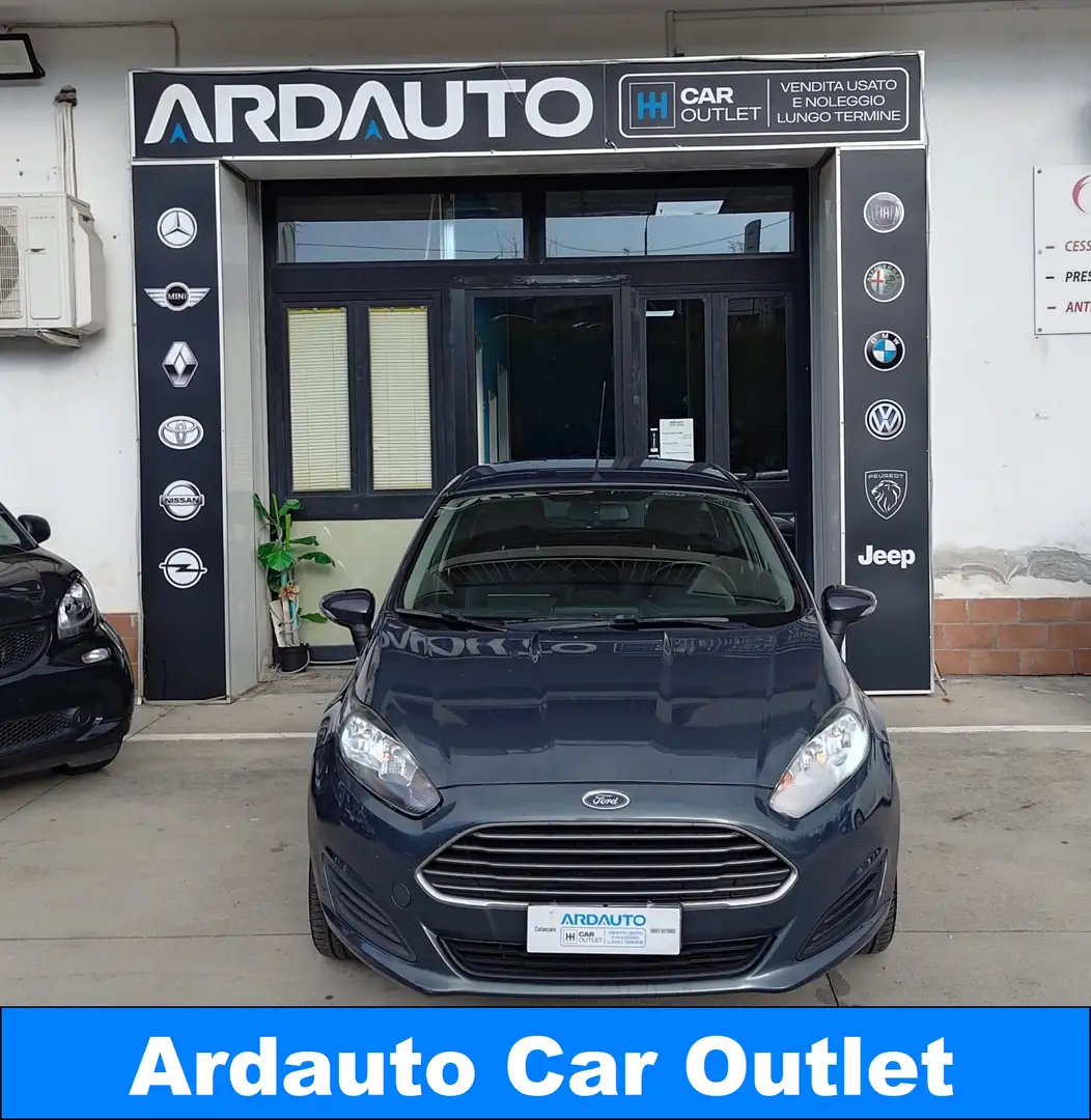 Ford Fiesta Ford Fiesta 1.4 Benzina/Gpl 90 cv Neopatentati Bleu - 2