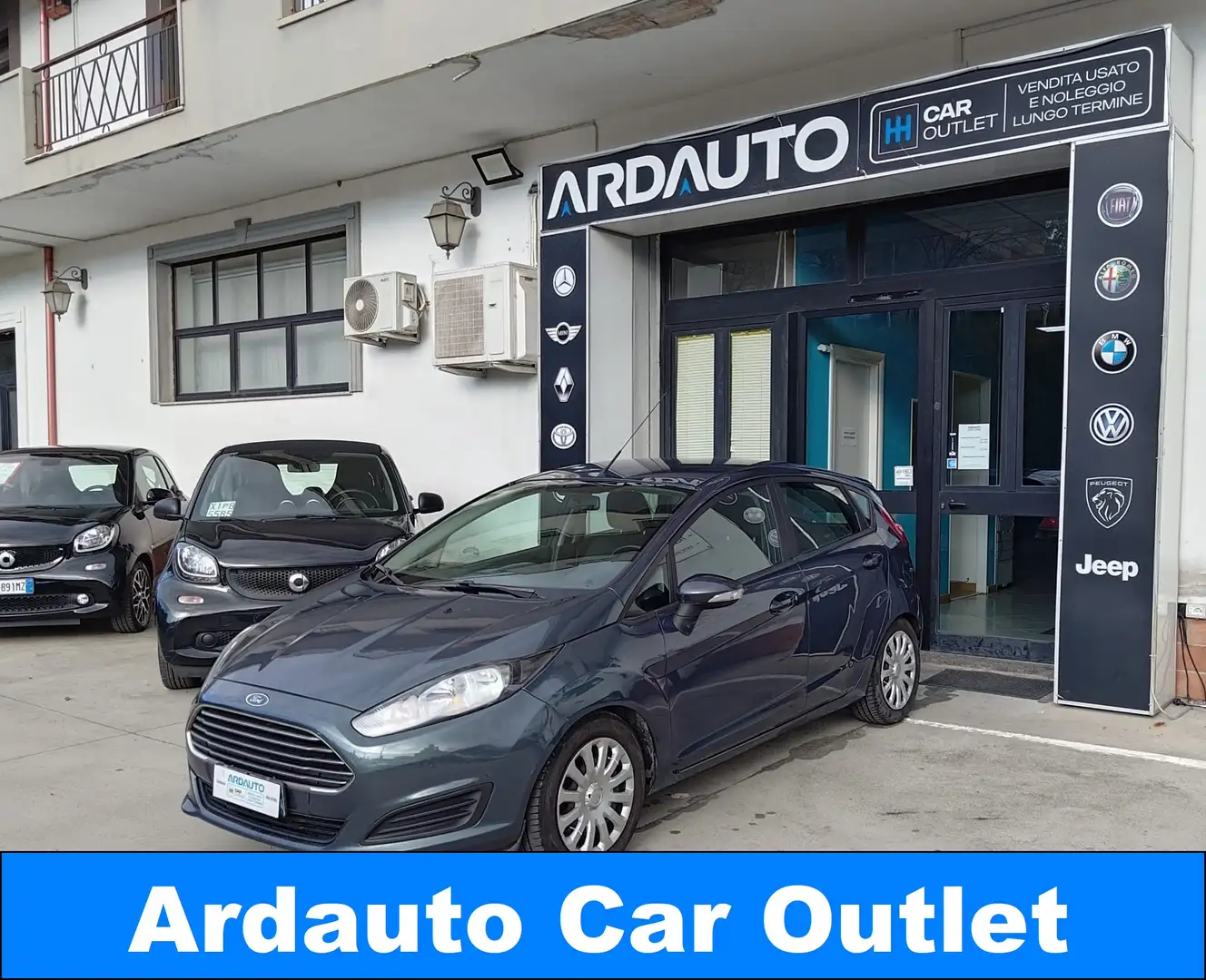 Ford Fiesta Ford Fiesta 1.4 Benzina/Gpl 90 cv Neopatentati Bleu - 1