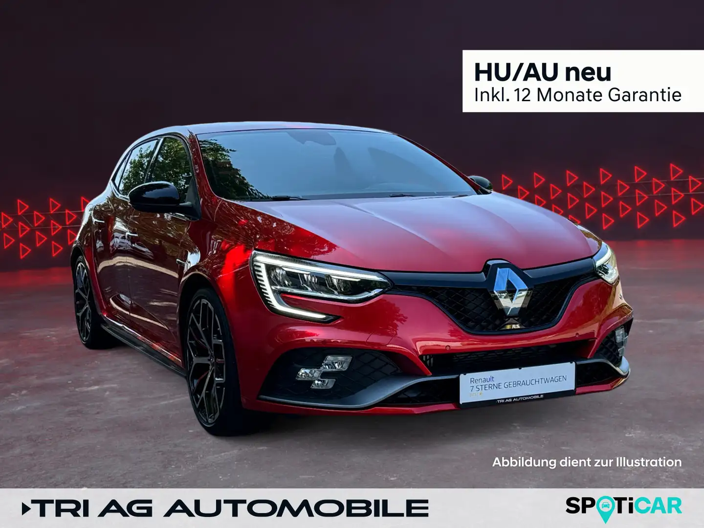 Renault Megane R.S. Trophy TCe 300 EDC GRA PDC SHZ Navi Rot - 1