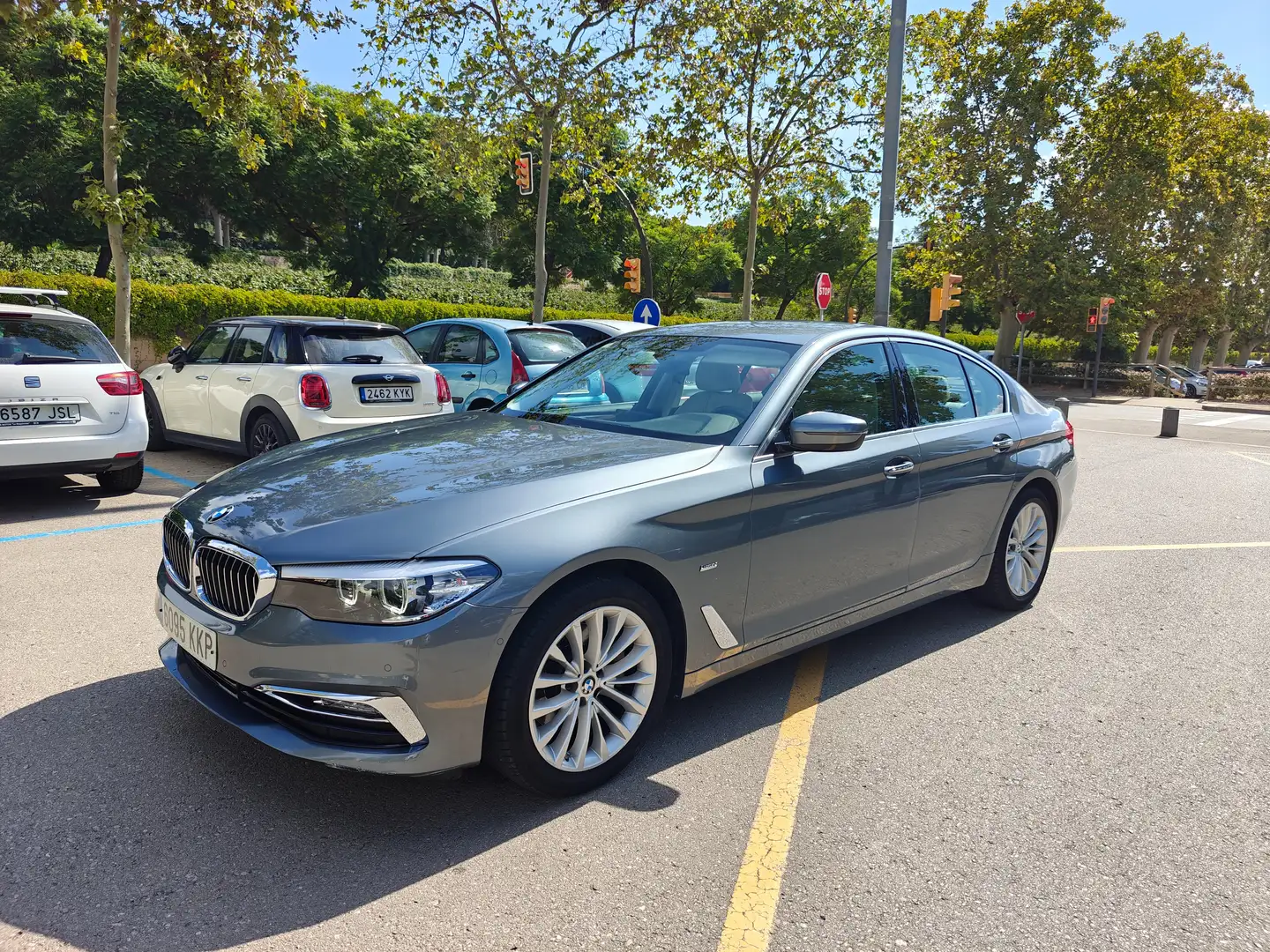 BMW 520 520D Luxury Line, Automático 8 vel. Gris - 2