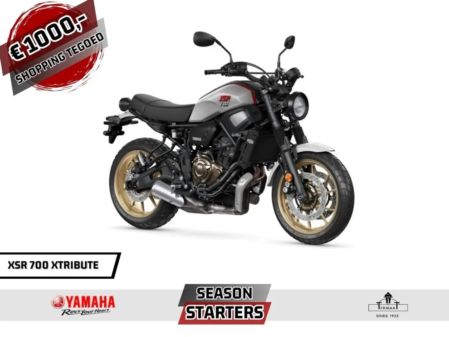 Yamaha XSR 700 XTribute Černá - 1