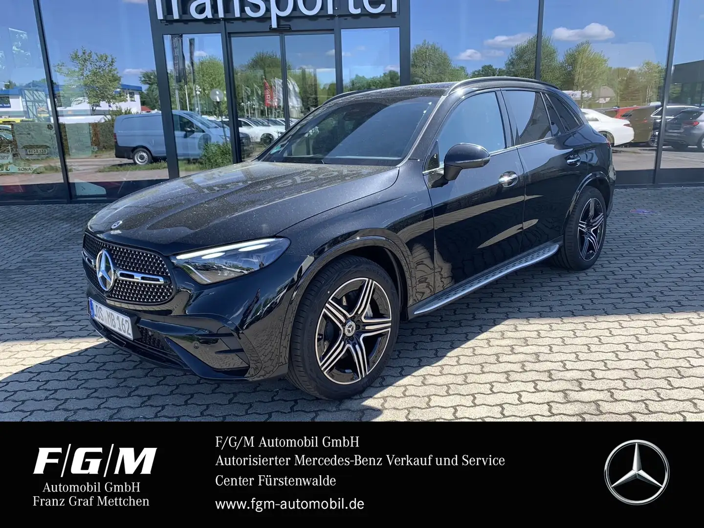 Mercedes-Benz GLC 220 GLC 220 d 4M AMG/Pano/Distr/KeyG/360/AHK/Mem/Bur Negro - 1