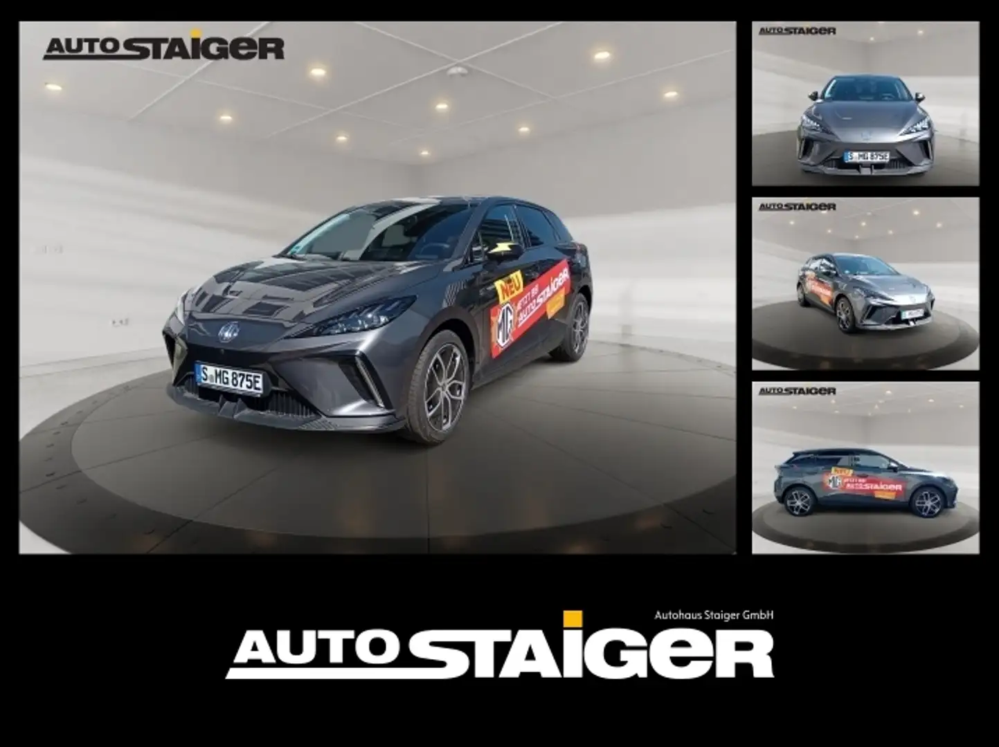 MG MG4 Luxury Vorführwagen*Vollausstattung* Schwarz - 1