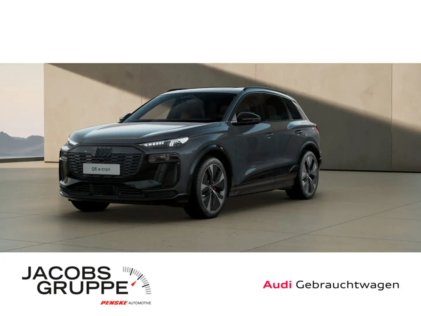 Audi Q6 e-tron S line Matrix/Pano/B&O/Navi edition one Grau - 1