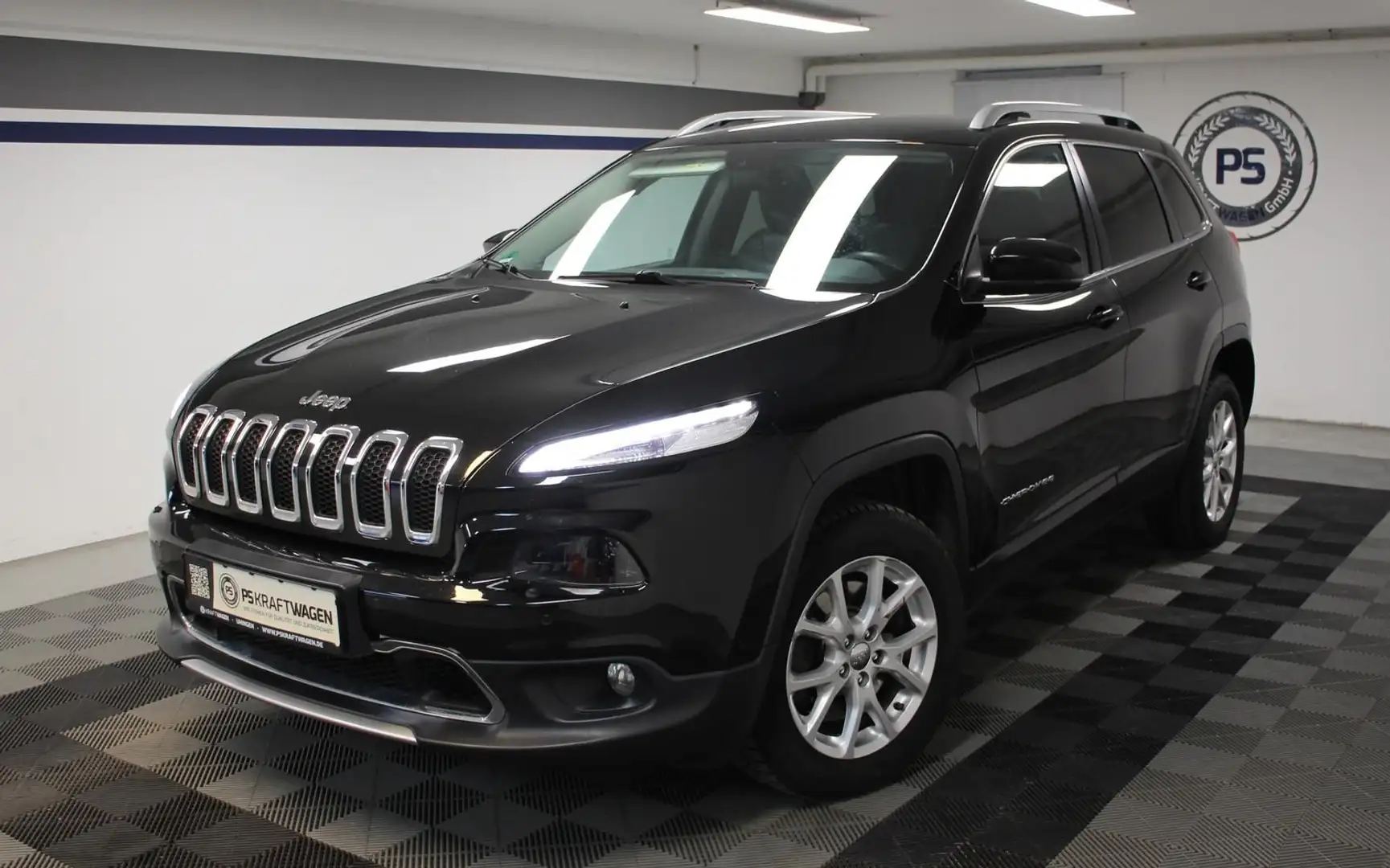 Jeep Cherokee Limited 4AWD Aut. KAMERA AHK TEMP LEDER Schwarz - 1