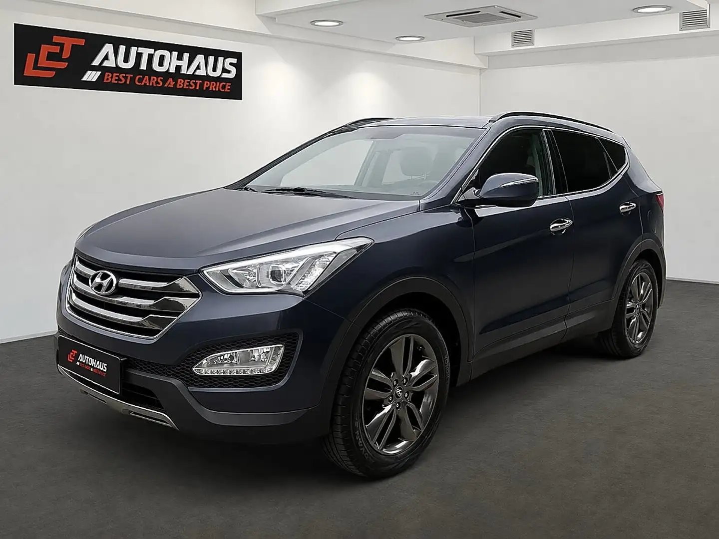 Hyundai SANTA FE Santa Fe 2,0 CRDi Style | PICKERL BIS 02/2027 | Blau - 1