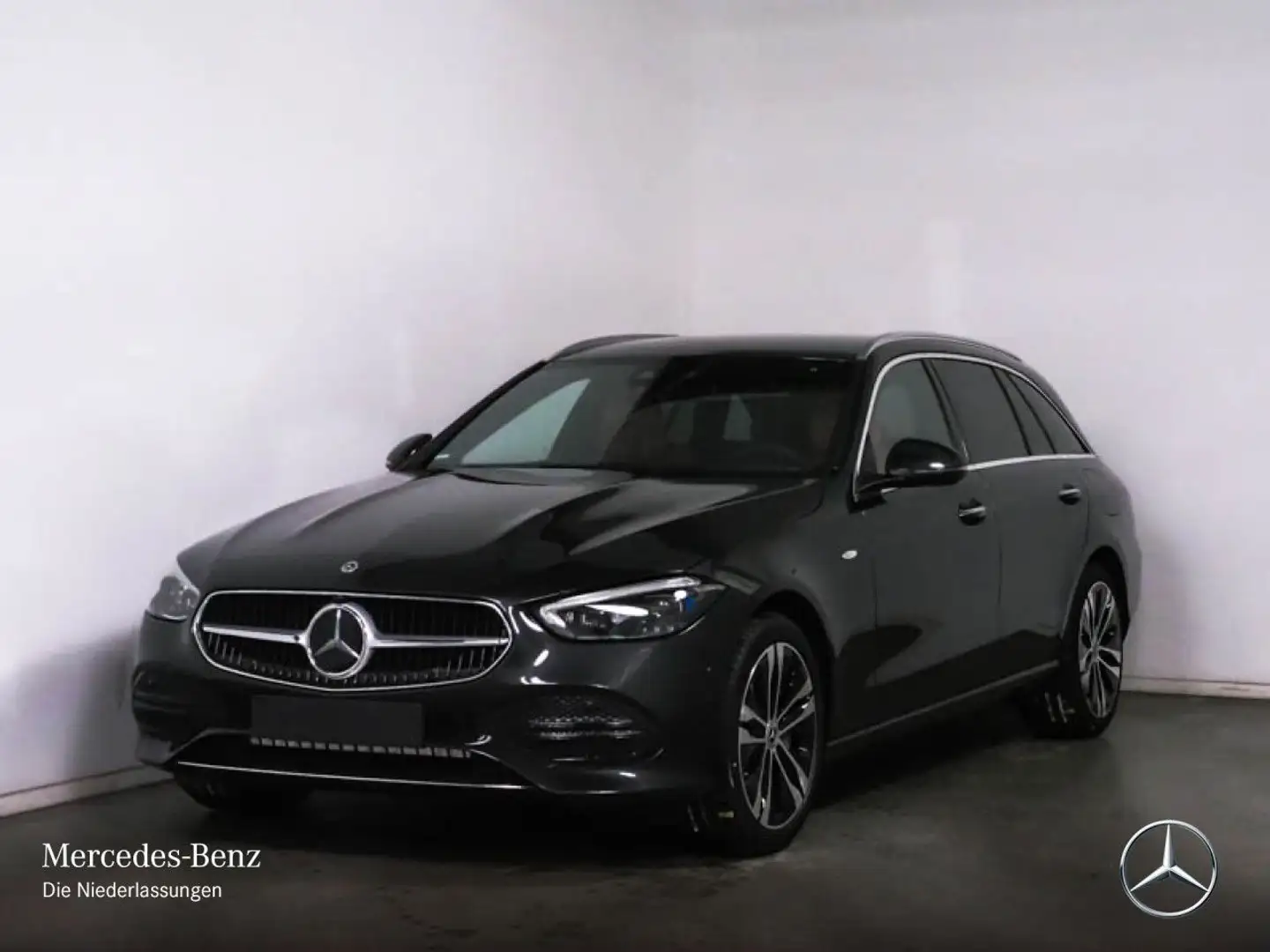 Mercedes-Benz C 300 e T AVANTG+360+KEYLESS+9G Šedá - 2